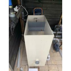 Zeeffilter en 15000 l pomp