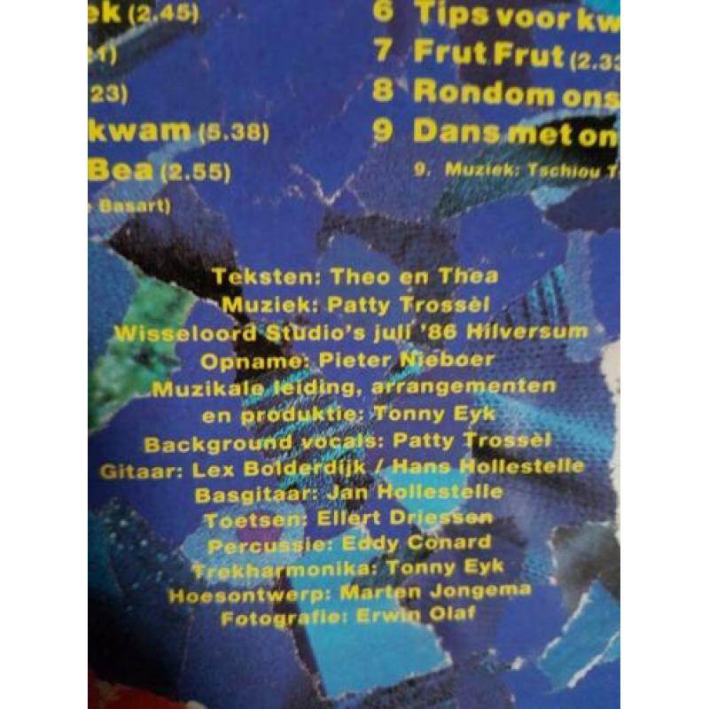 hallo wij zijn theo en thea LP erwin olaf la pat 1986 cult