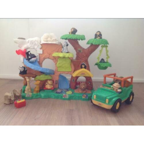 Jungle Fisher Price incl. Safari Truck en 15 dieren