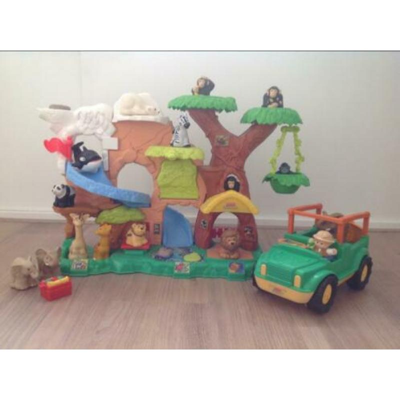 Jungle Fisher Price incl. Safari Truck en 15 dieren