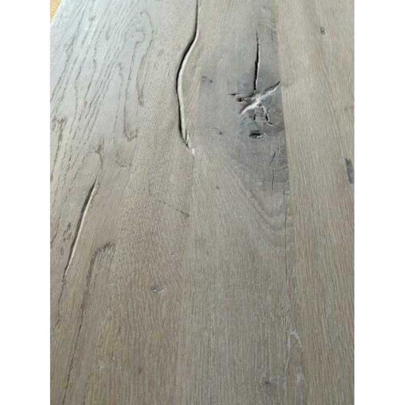 Dressoir eikenhout stalen poot