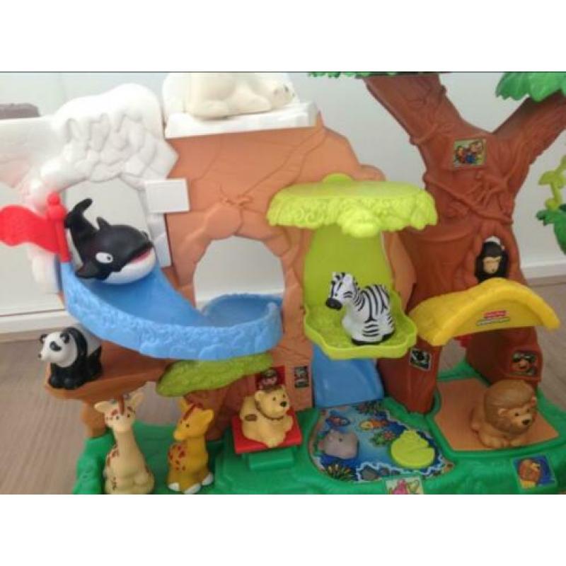 Jungle Fisher Price incl. Safari Truck en 15 dieren