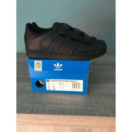 Adidas gympen maat 33 zwart zgan