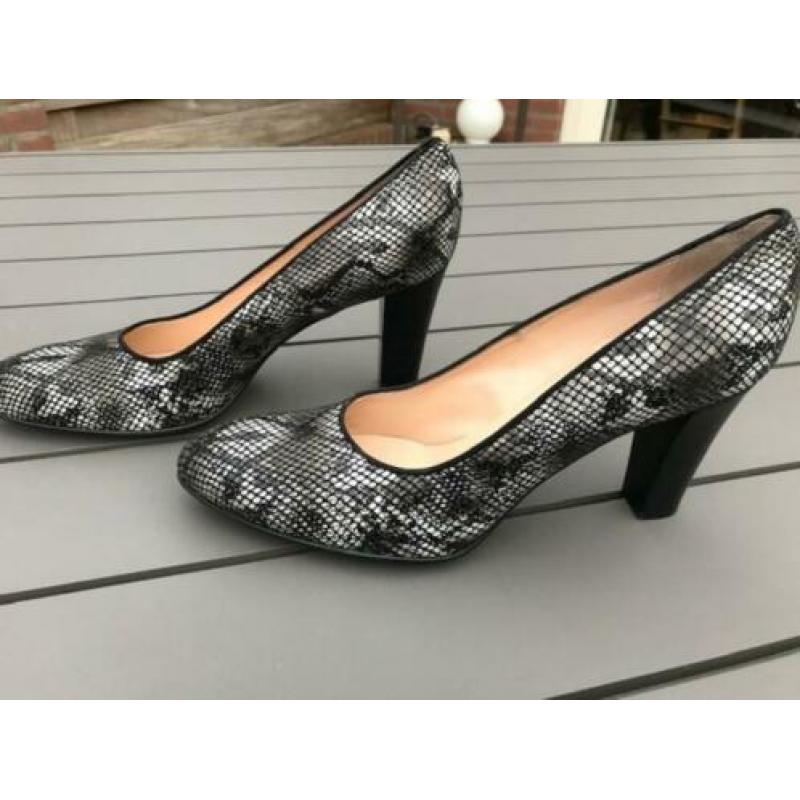 Olivia's leren pumps snake slangenprint NIEUW maat 45