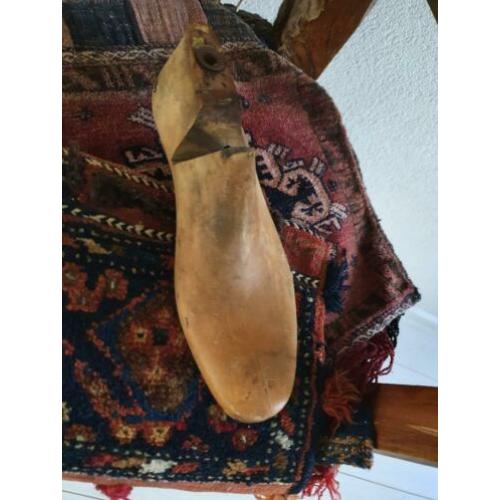 Antiek houten schoenmakers mal