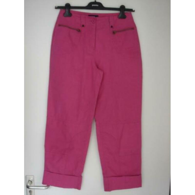 Roze lange broek maat 38