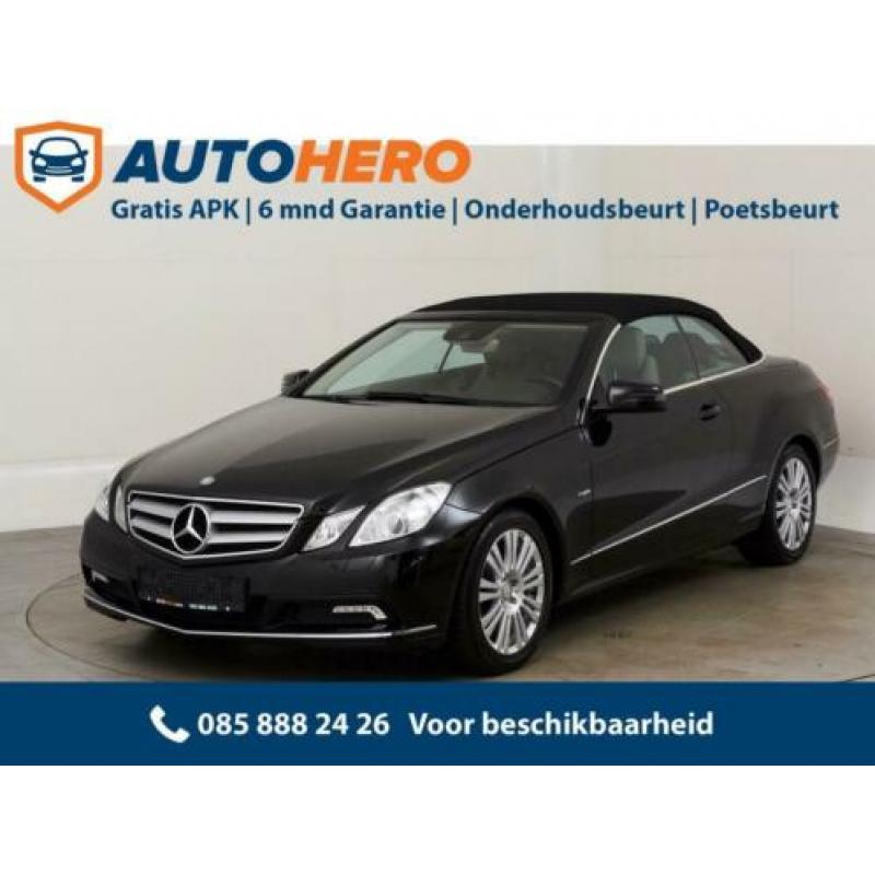 Mercedes-Benz E-Klasse Cabrio 250 CGI BlueEfficiency Eleganc