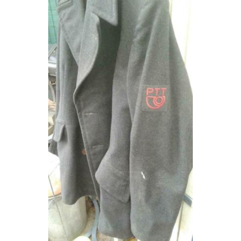 PTT bezorgers jas. 70iger jaren. Retro - vintage.
