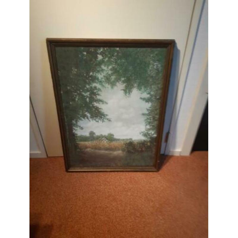 Bosrand - Bernard Dons - Pastel - Krijt -1939 – Landschap