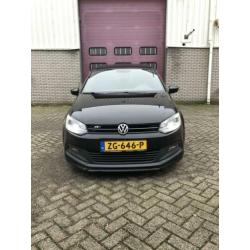 Volkswagen Polo Highline R Line 1.2 TSI DSG 2012 Zwart