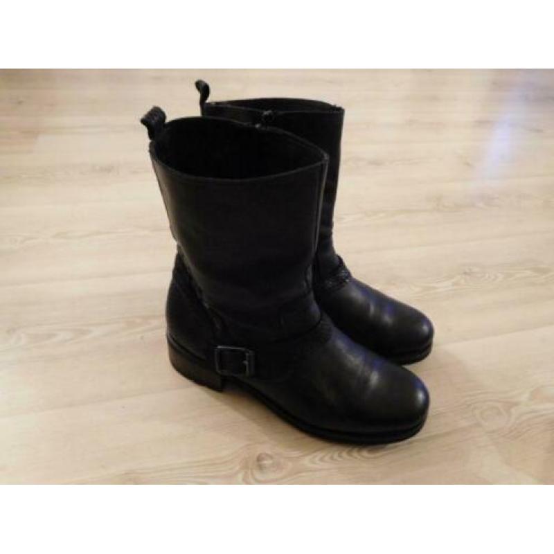 GAVE Via Vai Viavai cowboy/western/biker laarsjes leer mt 40