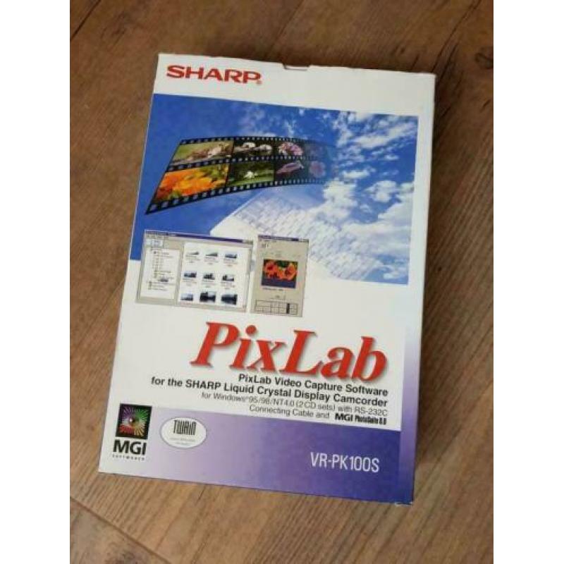 Sharp Pixlab VR-PK100S video capture software