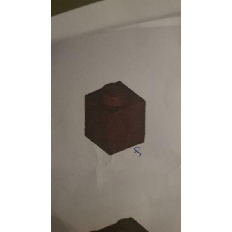 bruin lego gezocht