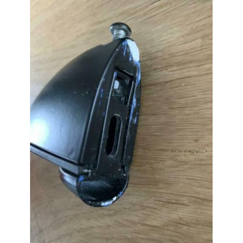 Metalen glasplaat / plank dragers mat zwart