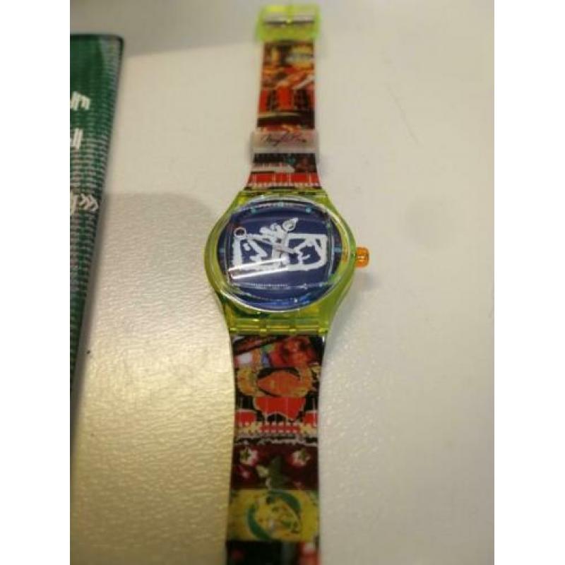 Swatch horloge Nam June Paik exclusief 1996
