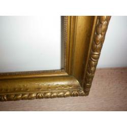 mooie goudkleurige kader 58x73 cm/48x63 cm