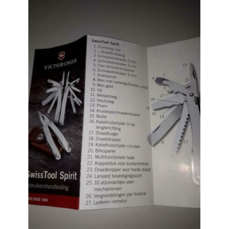 VICTORINOX SwissTool Spirit nieuw!