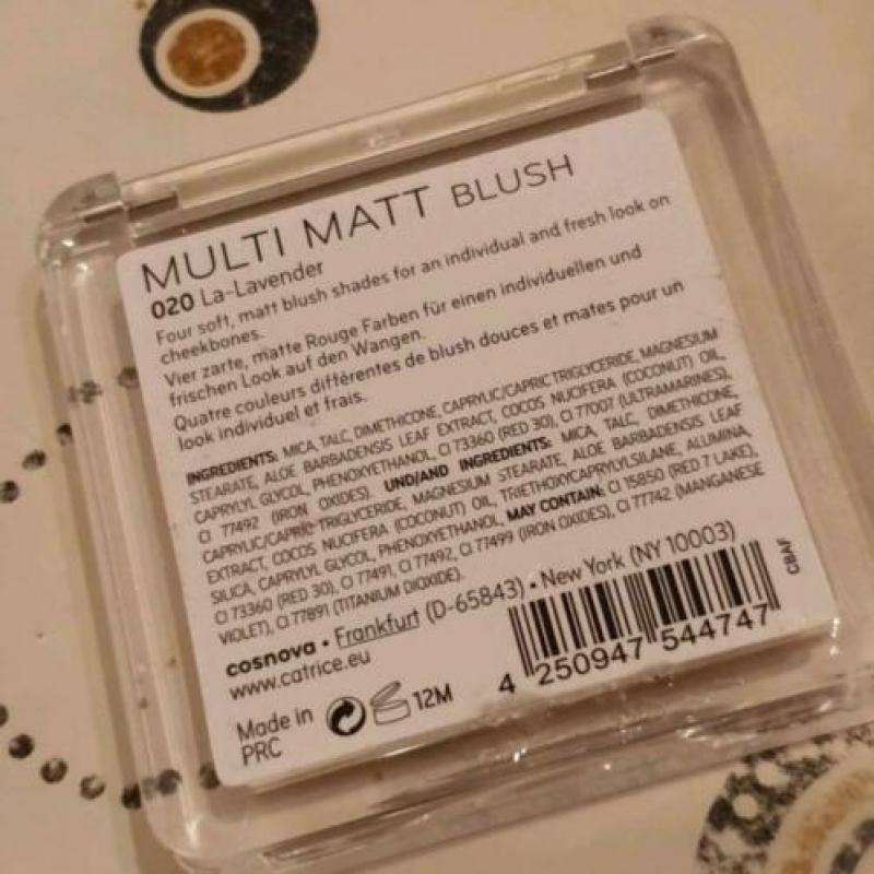 Catrice Multi Matt Blush 020 La- Lavender