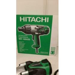 Hitachi slagmoer sleutel WR16SA. NIEUW IN DE VERPAKKING.