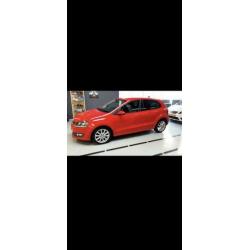 Volkswagen Polo 1.2 TSI 66KW 2012 Rood