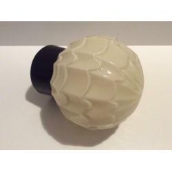 C1 crème Art Deco plafondlamp zachtgeel vintage ‘Waterval’