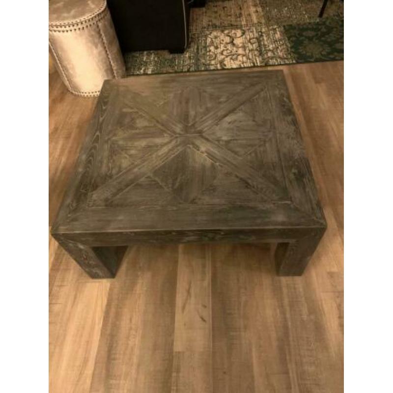 Eiken houten salontafel
