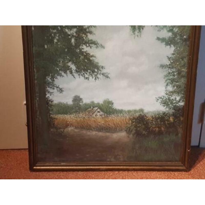 Bosrand - Bernard Dons - Pastel - Krijt -1939 – Landschap