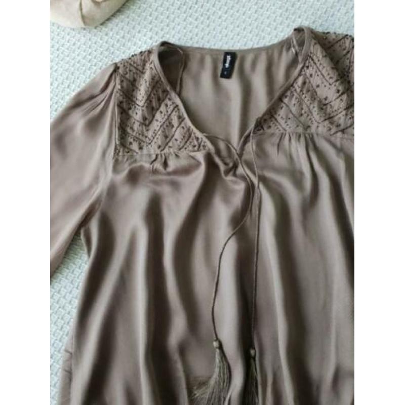 Blouse tape kleur mt. S eksept van shoeby z.g.a.n
