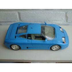 Bugatti EB110 schaal 1:18