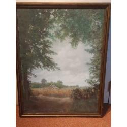 Bosrand - Bernard Dons - Pastel - Krijt -1939 – Landschap
