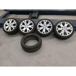 Opel astra/ zafira opc gepoedercoate snowflakes