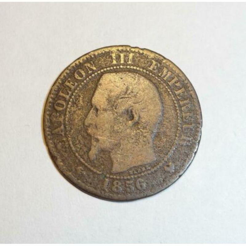 Munten Frankrijk Napoleon III, 1854 - 1856