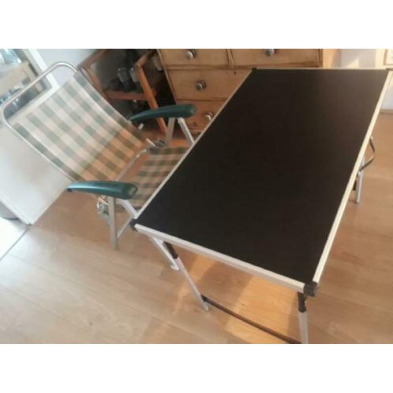 Kampeerstoel kampeertafel inklapbaar lichtgewicht