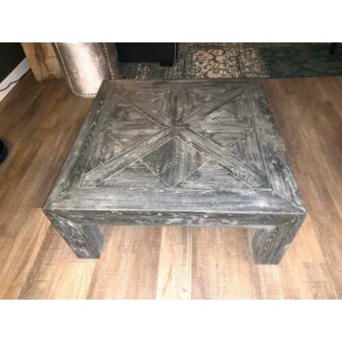 Eiken houten salontafel