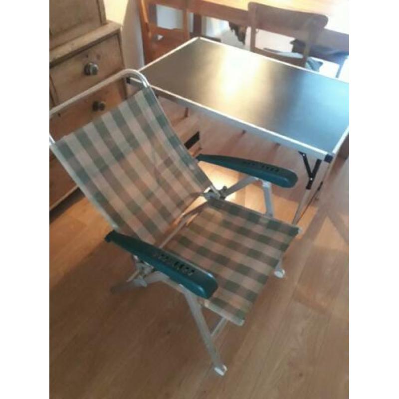 Kampeerstoel kampeertafel inklapbaar lichtgewicht