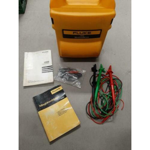 Fluke 1550 Megohmmeter Isolatiemeter