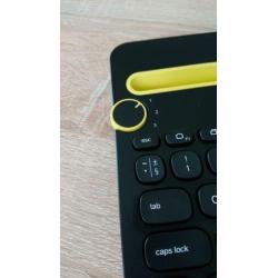 Logitech K480 Bluetooth toetsenbord pc/mac/ios/android