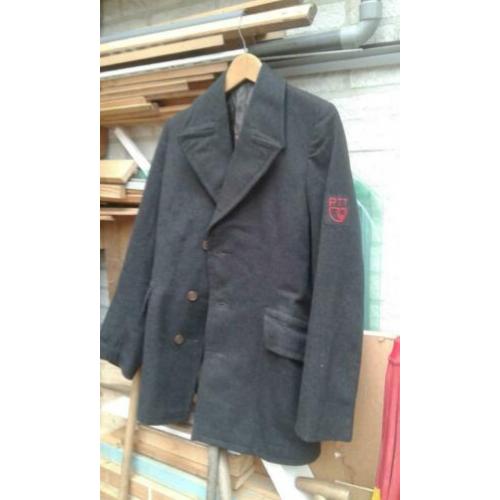 PTT bezorgers jas. 70iger jaren. Retro - vintage.