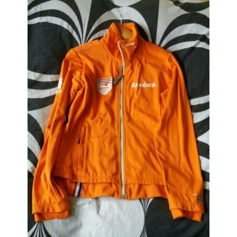KNHS PK-SPORTS RABOBANK NL TEAM softshell vest jasje L zgan!