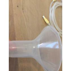 2x gebruikt. Medela Symphony set ziekenhuis kolf incl extra