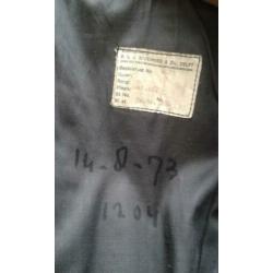 PTT bezorgers jas. 70iger jaren. Retro - vintage.