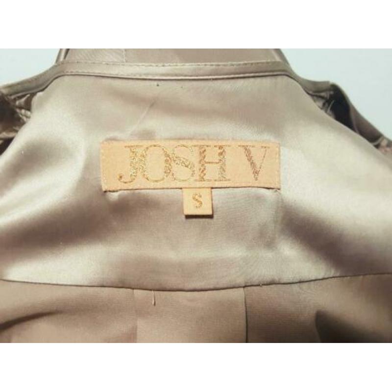 JOSH V Jumpsuit bruin satijn trendy zomer mt. 36 S: 20,-