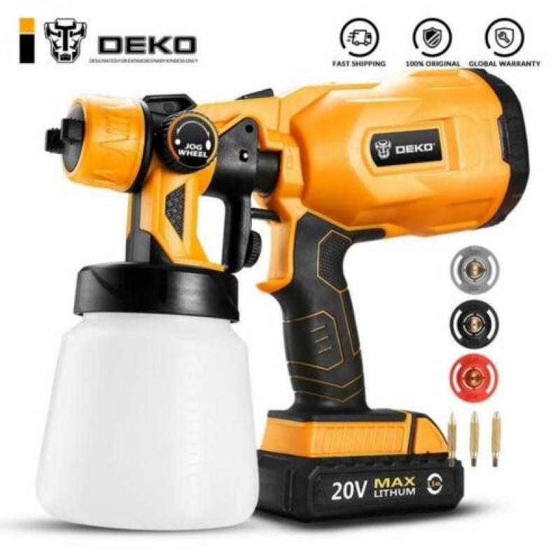 Deko Spuitpistool 550W 220V of Accu Elektrische Verf Spuit