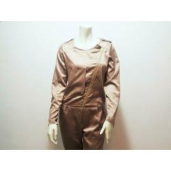 JOSH V Jumpsuit bruin satijn trendy zomer mt. 36 S: 20,-