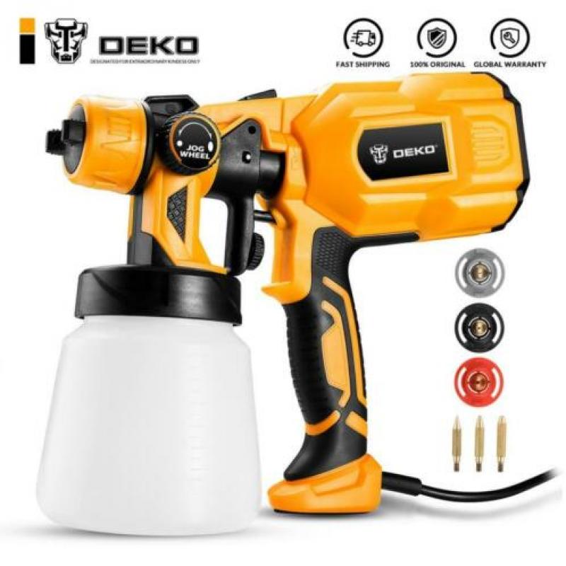 Deko Spuitpistool 550W 220V of Accu Elektrische Verf Spuit