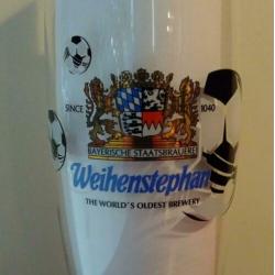 Weihenstephan weissbier glas 0,5ltr EK 2012.
