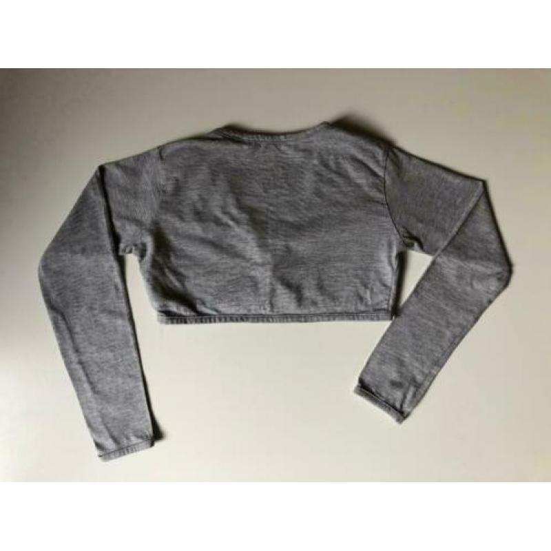 ALS NIEUW bolero vestje grijs, 122 - 128