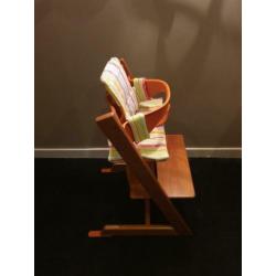 Stokke Tripp Trapp met baby set en kussentjes