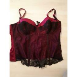 Valisere bustier met slip mt 80c