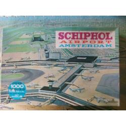 schiphol Airport puzzel gebr. DAS ontwerp